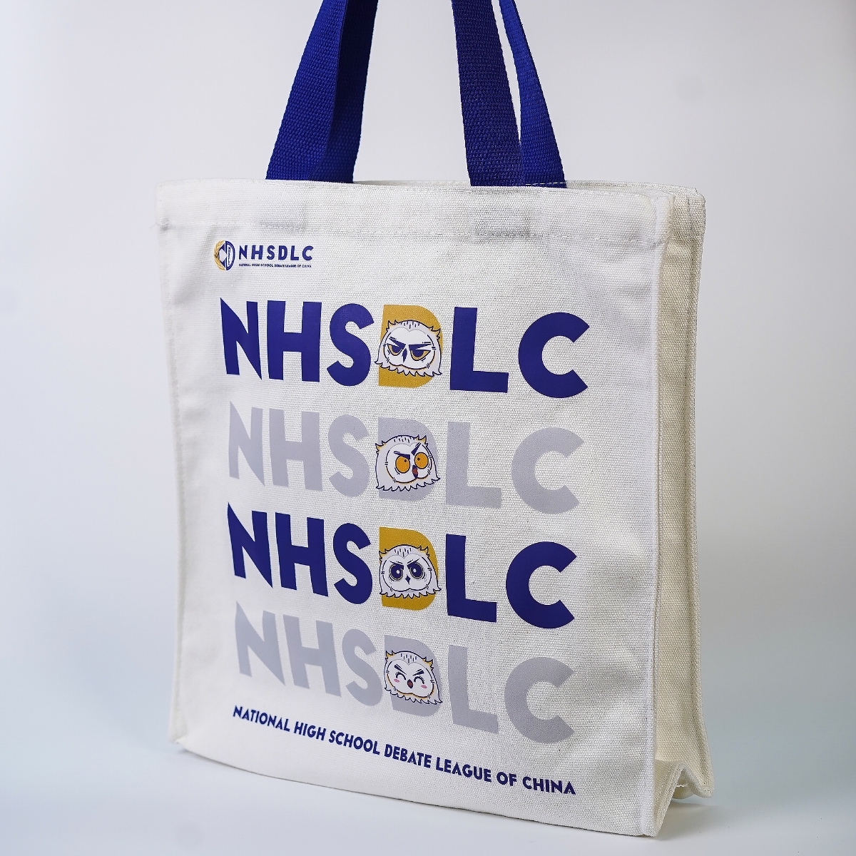 图片 NHSDLC吉祥物DiDi 帆布袋亚克力挂牌印花帆布袋背包单肩包