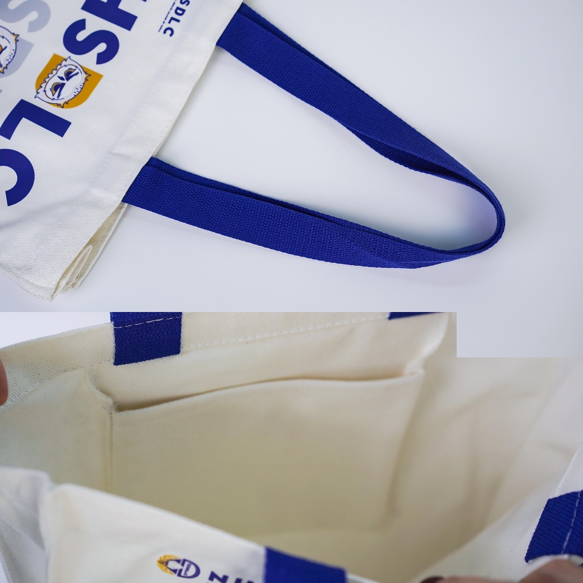 图片 NHSDLC吉祥物DiDi 帆布袋亚克力挂牌印花帆布袋背包单肩包